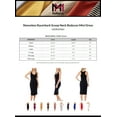 thumbnail image 2 of MixMatchy Women's Sleeveless Racerback Scoop Neck Bodycon Mini Dress, 2 of 4