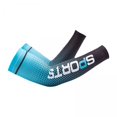 thumbnail image 1 of 4x Mangas De Brazo Refrescantes Con Protección Para Hombres Y Mujeres Para Correr, Conducir Al Aire Libre, Azul Claro, 1 of 8