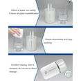 thumbnail image 3 of Small Humidifier 400ml Cool Mist Humidifiers for Bedroom 2 Mist Modes Desk USB Humidifier Mini Humidifier with Night Light Quiet for Home & Travel (White), 3 of 6