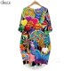 thumbnail image 3 of CLOOCL Harajuku Vestido de manga larga con deliciosos gráficos de piruletas Impreso en 3D Suave y cómodo Vestido de bolsillo Vestido tipo bata Dropshipping, 3 of 5