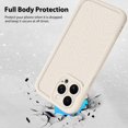 thumbnail image 2 of Funda de teléfono MZELQ para iPhone 14 Pro Max de silicona blanca, 2 of 6