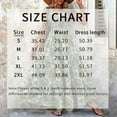 thumbnail image 6 of ZOELNIC Women's Summer Maxi Dress Casual Floral Boho Short Sleeve V Neck Flowy Beach Long Dresses, XL, 6 of 6