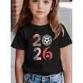 thumbnail image 2 of 2026 World Cup Football Themed Graphic T-shirts for Kids,Boys and Girls Short Sleeve Crew Neck.Ideal Gift for Birthday,Size 3Year-13Year, 2 of 7