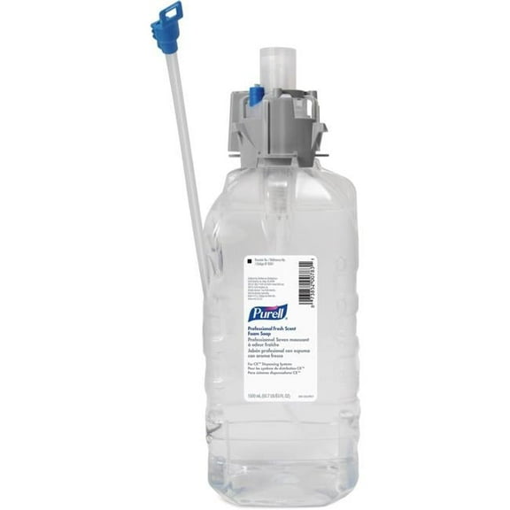 Gojo Industries GOJ856104CT Purell 1500 ml Refill Fresh Scent Foam Soap