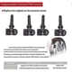 thumbnail image 2 of 4Pcs Programmable MX Sensor for TS408 TS508 ITS600 TPMS Tire Pressure Sensor 433MHz 315MHZ 2 in 1 Sensor Monitor, 2 of 5