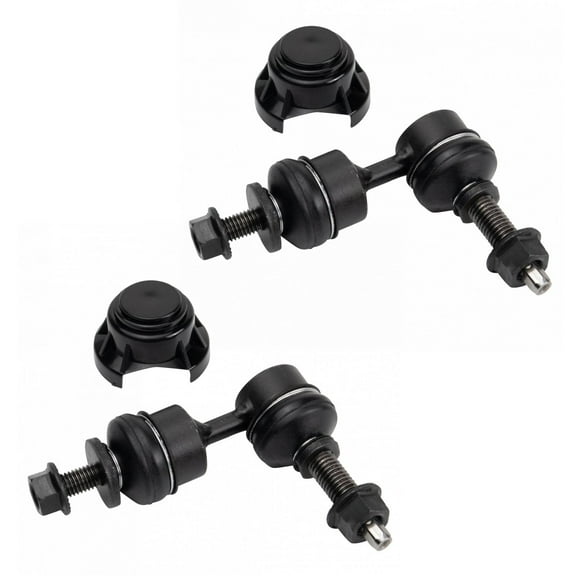 TRQ Rear Suspension Stabilizer Sway Bar End Link LH RH Pair 2pc for Focus CMax PSA71304