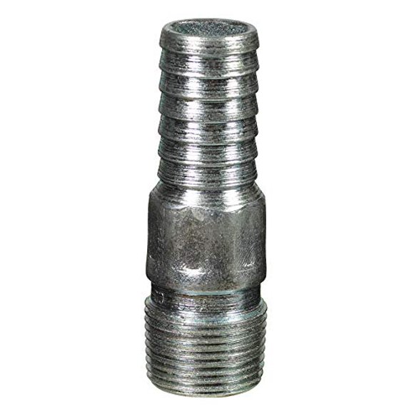 Conexión para mangueras Ace Trading BK con púas de 3/4 pulgadas x MPT Steel de 3/4 pulgadas