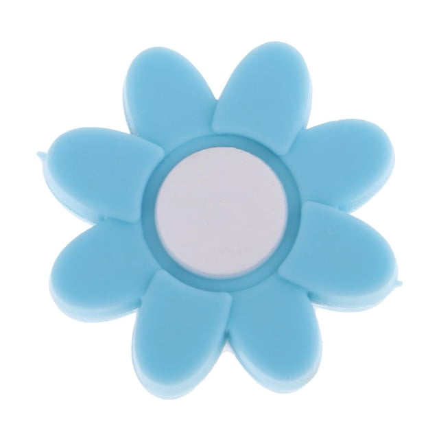 Amortiguador de vibraciones para raquetas de tenis con forma de flor, reductores de choque para raqueta de Squash Azul claro Zulema Amortiguadores para raquetas de tenis