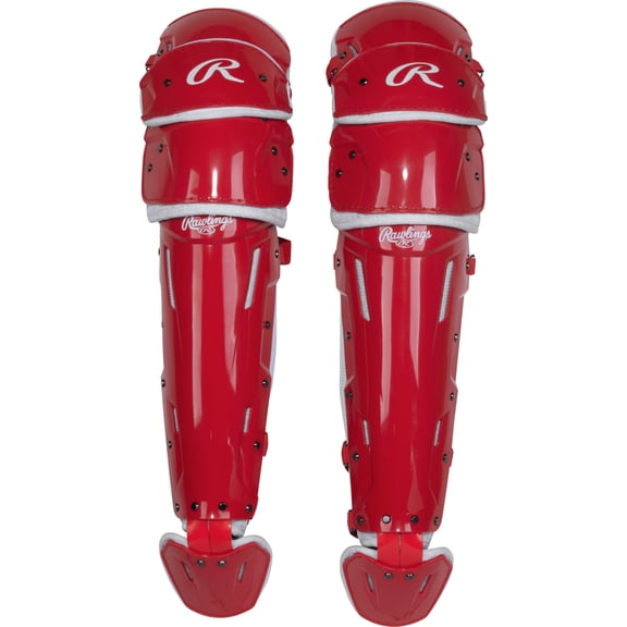 Rawlings Mach Pro Series Catcher’s Leg Guards | Adjustable Fit