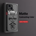 thumbnail image 5 of Funda de teléfono Black Potters Hot Spell para iPhone 15 14 13 12 11 Mini Pro Max X XR 7 8 Plus harrys, funda trasera transparente mate, 5 of 5