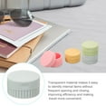 thumbnail image 7 of CTIRCHIU 4-Pack Travel Size Silicone Cream Jars Leakproof Makeup Containers for Body Lotion and Skincare, 7 of 7