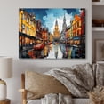 thumbnail image 2 of Designart "Pop Art Munich III" Cityscapes Metal Wall Art, 2 of 5