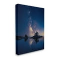 thumbnail image 2 of Stupell Night Stars Coastal Island Trees Landscape Photography Gallery Wrapped Canvas Print Wall Art, 2 of 5