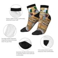 thumbnail image 5 of Fuzoiu Mallard Ducks Print Adult Socks, Crew Moisture-wicking Socks, Unisex Cushion Crew Socks,Casual Sports Ankle Socks, 5 of 7