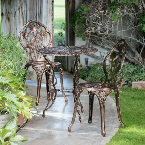 Oakland Living Rose Patio Bistro Set Com