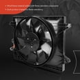thumbnail image 3 of A-Premium Engine Radiator Cooling Fan Assembly with Brushless Motor Compatible with Select Dodge Models - Charger, Challenger, 2015-2021, 6.2L - Replace# CH3115190, 3 of 6