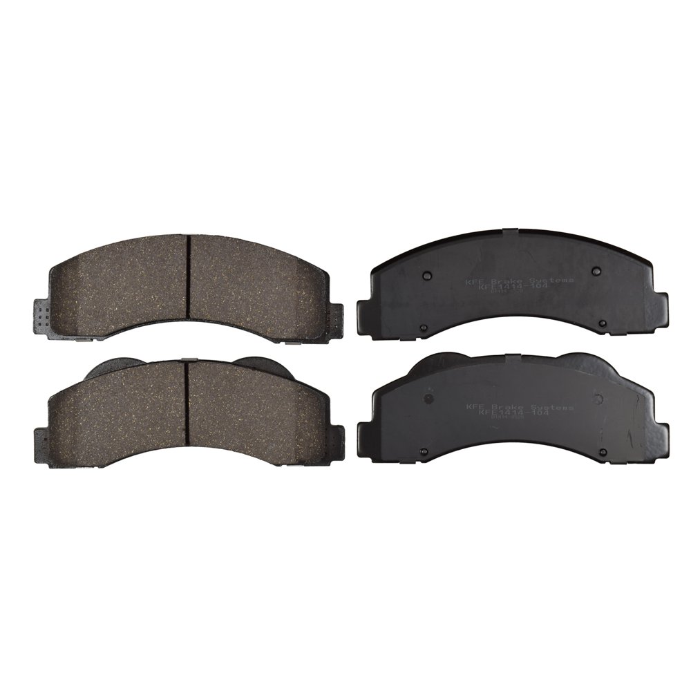 Premium Ceramic Disc Brake Pad FRONT Set KFE QuietAdvanced Fits 2010