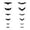 12pcs, variant on 12 Pcs Halloween Bats Decorations with LED lights, 3D Scary Bats for Wall Decor Multi-Size Bats Halloween Indoor Decor Home Window Decoration Set