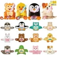 thumbnail image 1 of Joyfy 36 Pcs Valentines Day Gifts Cards with Animal Designs,Cute Valentine Gift Card Holder for Kids Toddler,Valentines Exchange Cards Bulk for Class School, 1 of 7