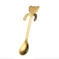 thumbnail image 6 of LABSERRON 3Pcs Cartoon Bear Hanging Cup Spoon With Silver Color For Bistro, 6 of 8
