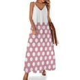 thumbnail image 1 of Lindo vestido sin mangas de lunares vestidos de cumpleaños para mujeres vestidos largos para mujeres vestidos de noche para mujeres, 1 of 7