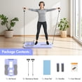 thumbnail image 5 of 5-in-1 Multifunctional Pilates Reformer Board for Home, Portable Ab Core Trainer, Foldable Abdominal Board, Purple, 5 of 13