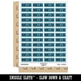 thumbnail image 2 of Made in USA with Border Sticker Set - Light Blue - Matte Finish - 1.25" Mini, 2 of 7