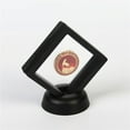 thumbnail image 3 of 5/10Pcs 3D Floating Frame Holder Stand Box Clear Jewelry Ring Coin Display Case, 3 of 8