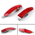 thumbnail image 2 of 1Pair Red Rear Fog Lamp Bumper Cover Reflector For VW Touareg 2011-2014, 2 of 9