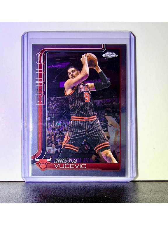 Collectible Nikola Vu?evi? 2025-26 NBA Topps Chrome Update #78 Basketball Card Chicago Bulls