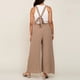 thumbnail image 4 of ShomPort Women's Maternity Romper Solid Color Sleeveless Romper Wide Leg Overalls Pants Maternity Jumpsuits, 4 of 7