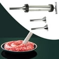 thumbnail image 6 of Manual Sausage Stuffer,Sausage er Sausage Casing Filler Sausage er,Meat Stuffer Filler with Sausage Stuffer Tubes,Hand Operated Salami er, 6 of 8