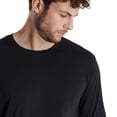 thumbnail image 4 of GÖTZBURG Camisa de manga larga para hombre, pack de 4 - algodón, manga larga, unicolor Negro XXL, 4 of 4