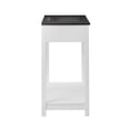 thumbnail image 2 of Modway Altura 36" MDF Ceramic and Particleboard Bathroom Vanity in White/Black, 2 of 6