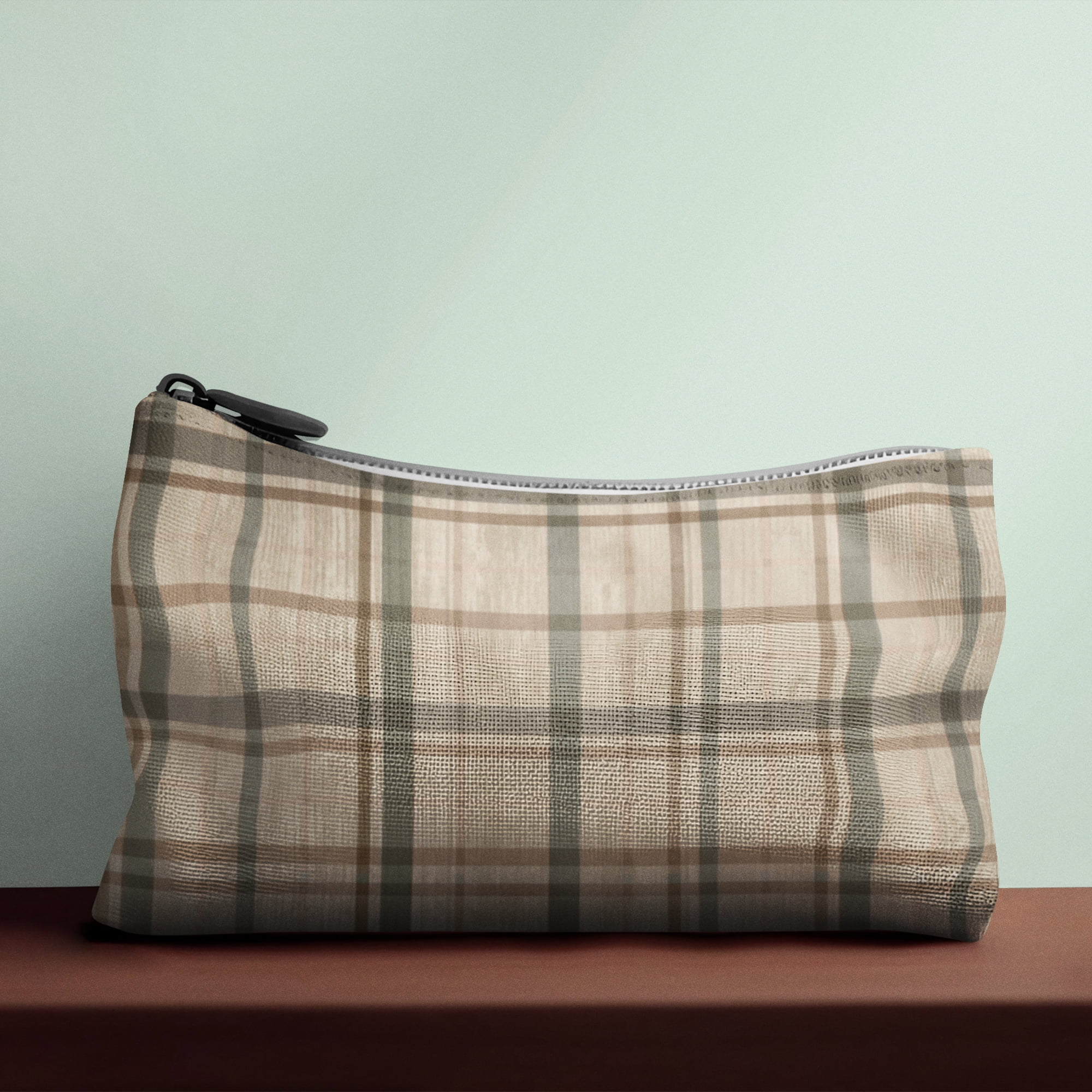 (2 pack) 1 Yard 100% Cotton Woodland Plaid, Oak, 44" Wide for Quilting & Sewing by David Textiles