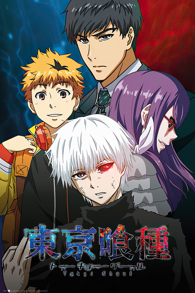 Tokyo Ghoul - Manga / Anime TV Show Poster / Print (Conflict) (Black ...