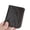 black, variant on Top Layer Cowhide Leather Wallet – Vintage Classic Dark Brown, Soft, Vertical, with Money Clip, Handmade Stitching, Driver’s License Window
