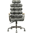 thumbnail image 3 of Scranton & Co Leather High Back Adjustable Swivel Office Chair in Black, 3 of 6