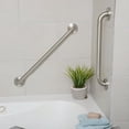 thumbnail image 3 of Barra de seguridad para discapacitados Basics para baño, 16 pulgadas de largo, 1.25 pulgadas de diámetro, acero inoxidable, 3 of 4