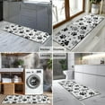 thumbnail image 2 of Grey Dog Paw Footprint Kitchen Rug Mat,Kitchen Runner Rugs Non Skid Washable,Decorative Kitchen Floor Mats for Kitchen,Sink,Laundry,17"X47", 2 of 5