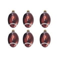 thumbnail image 4 of 6Pcs Classic Football Basketball Christmas Ball Ornaments 2.36 Inch Sports Theme Xmas Tree Decor Shatterproof Hanging Decorations for Sports Fans Holiday Party Home Decor Gift Ideas, 4 of 8