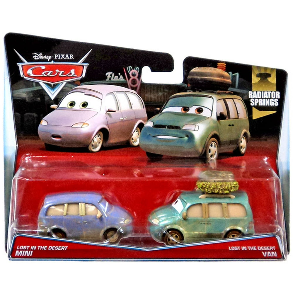 Disney Pixar Cars, Radiator Springs Lost in the Desert Mini and Van 2