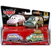 Disney/Pixar Cars, Radiator Springs Die-Cast Vehicles, Lost in the Desert Mini and Lost in the Desert Van #16/19 and 17/19, 2-Pack, 1:55 Scale