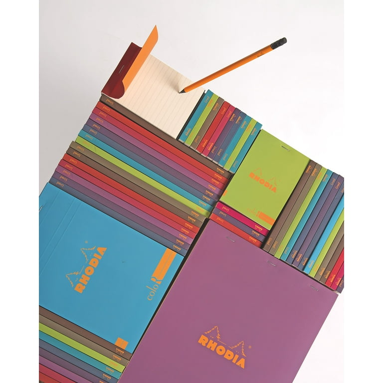Rhodia ColoR Pad - Lined 70 sheets - 6 x 8 1/4 - Violet cover