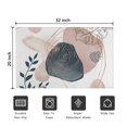 thumbnail image 5 of Blue Boho Abstract and Plant Pattern Door Rugs,Washable Non Slip Door Mats Indoor,Decorative Door Mats,Entry Mat Indoor for Entrance,Bedroom,Kitchen,Bathroom,20"x32", 5 of 6