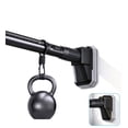 thumbnail image 3 of OFFIGAM 39 to 157 inch Curtain Tension Rod Heavy Duty No Drill Adjustable Rod Matte Black for Room Patio Closet, 3 of 11