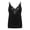 Black, variant on COMVALUE Women's Satin Camisole Lace Silk Satin Pajama Tank Tops V Neck Soft Spaghetti Strap Loose Sleepwear Black XL