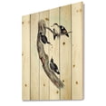 thumbnail image 2 of Designart 'Ancient Australian Bird Illustrations I' Traditional Print on Natural Pine Wood, 2 of 5