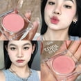 thumbnail image 3 of Poudre de Blush Monochrome Blusher Rouge Enlumineur Mat Imperméable Nude Nouveau W5J7, 3 of 8