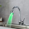 thumbnail image 4 of LED Faucet Spray Head 7 Color Light Change Faucet Aerator 360 Degrees Swivel Kitchen Faucet, 4 of 8